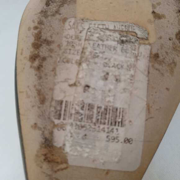 Manolo Blahnik Black Leather Pointed Toe Pumps Heels - Picture 10 of 16